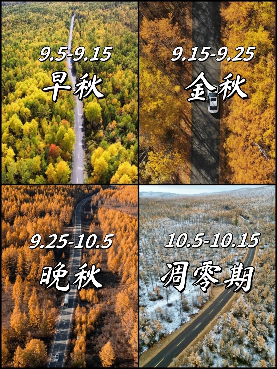 呼伦贝尔赏秋时间轴，告别无效攻略！_1_珍惜当下_来自52tours旅游攻略